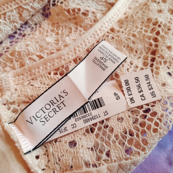 NWT Victoria's Secret Lace Bralette: Small - Picture 7 of 7
